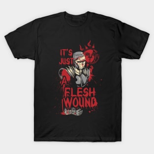 It's Just A Flesh Wound, Black Knight, Inspired From Monty Python T-Shirt